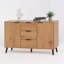 Buffet avec rangement, armoire à café en bois, armoire à 3 tiroirs et 2 portes, armoire à buffet-101943442