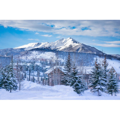 " Snowy Mountain Town " by Margaretw