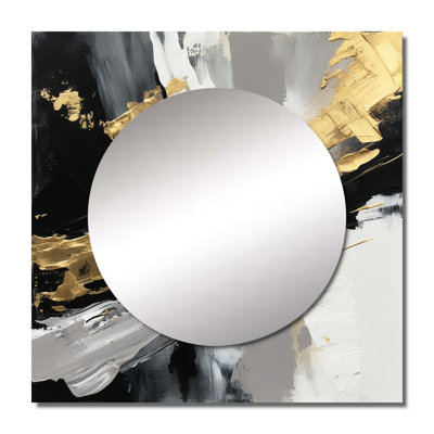 Dekisha - Abstract Large Square Mirror Wall Decor For Bedroom