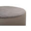 Tabouret de pieds rond en velours 13,75 po BirdRock Home, gris-1712399902