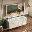 Armoire de salle de bain française de style crème minimaliste-1651071434