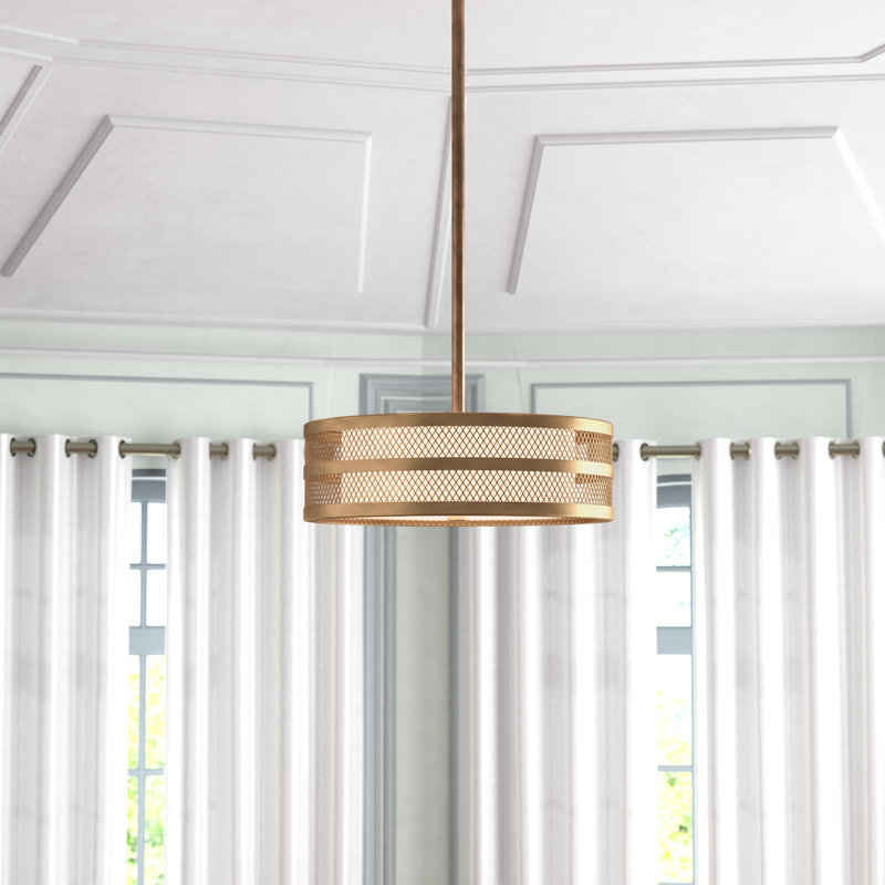 Lustre cylindrique à 4 lumières Chamniss