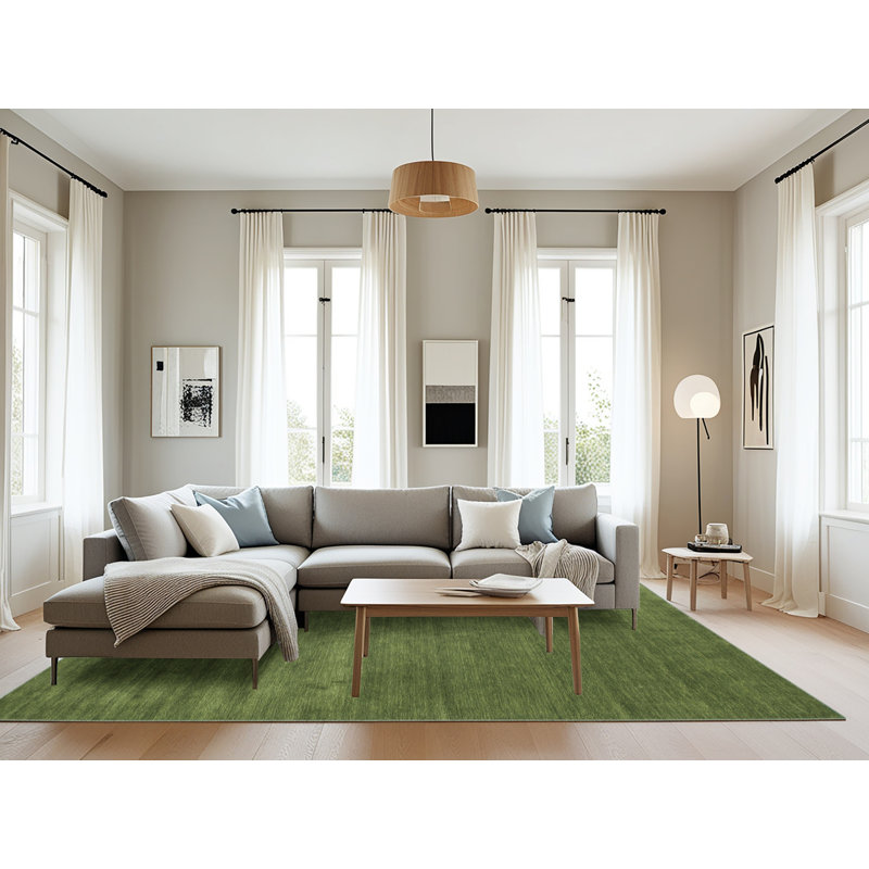 Tapis vert contemporain, Rectangle 8 pi x 10 pi
