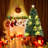 Artificial Xmas Tree With 270 Branch Tips 509 Warm White Led Lights-159175517