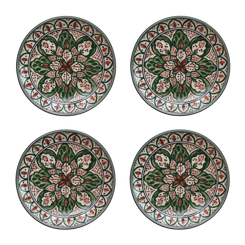 Botanical Bliss Stoneware Plates