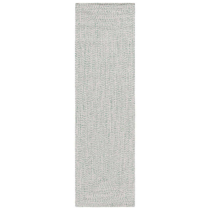 Margaree Braided Hand Woven Performance Machine Washable Abstract Rug, Runner 2'3" x 6'