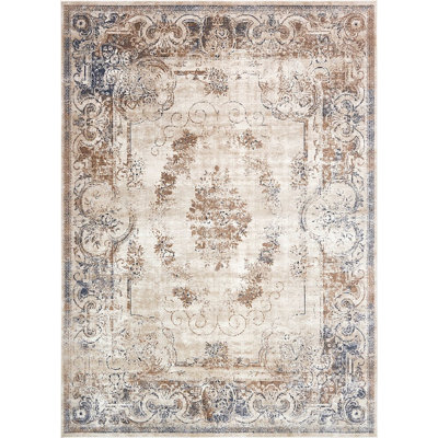 Tapis beige / gris Widener