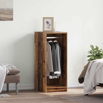 Wardrobe 48X41x102 Cm Engineered Wood