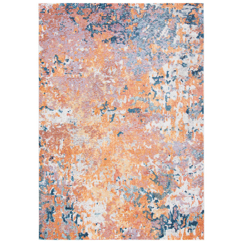 Weiser Performance Abstract Rug, Rectangle 5' x 7'