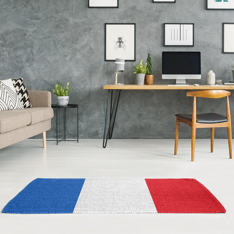 Chenille Indoor Rug, Rectangle 5' x 7'