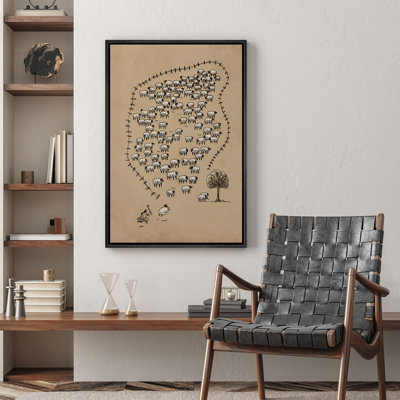 The Lost Sheep To The Farm Illustrations Rustic French Country