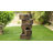 32.7" Farmhouse Outdoor Fountain, Rustic Waterfall Fountain