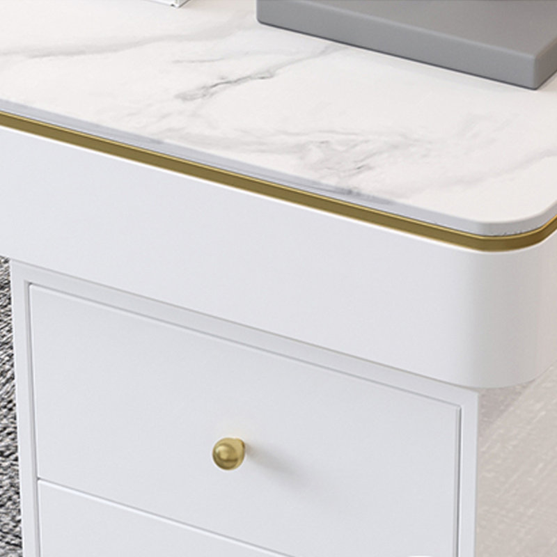 Bureau de luxe moderne, H 29,53 po x l 55,12 po x P 23,62 po