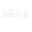 Puqa Design Unfinished TV Stand for TVs up to 70"-107309595