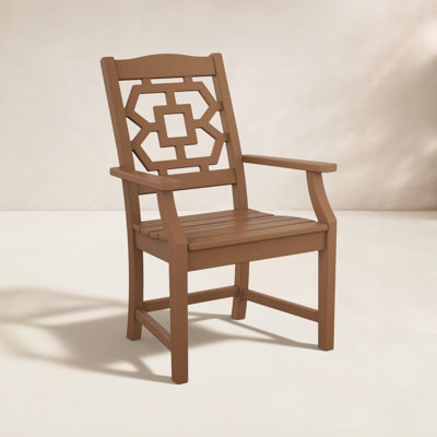 POLYWOOD® Chinoiserie Patio Armchair