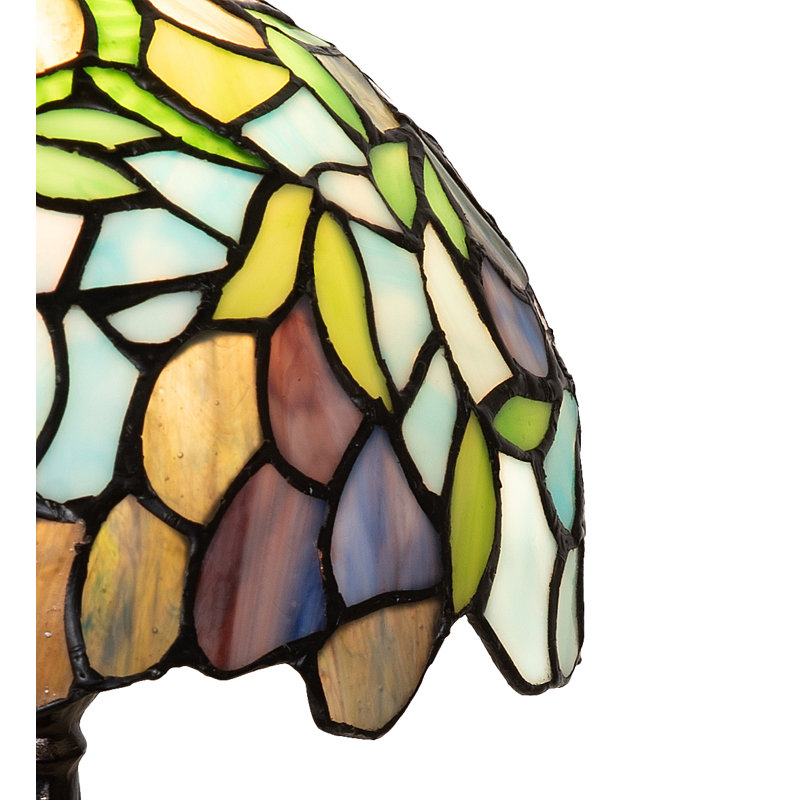 Mini lampe 14 po Tiffany Wisteria
