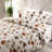 Crewel Embroidered Slub Cotton Percale Duvet Cover Set-1925272782