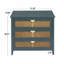 Wood Console Table with3 Drawers,Four Legs-1877134420