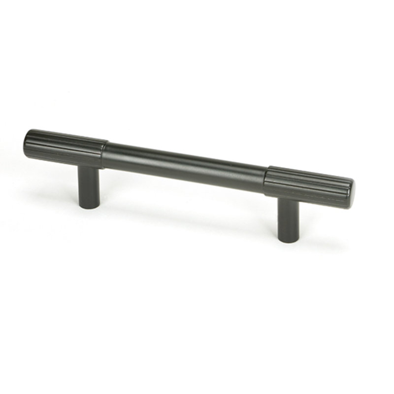 Bar Handle, Aged Bronze, 9.6 cm