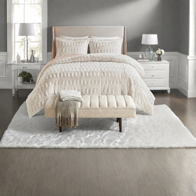 Ensembles de literie luxueux pour lit simple TG, confort en fausse fourrure de polyester pour la maison