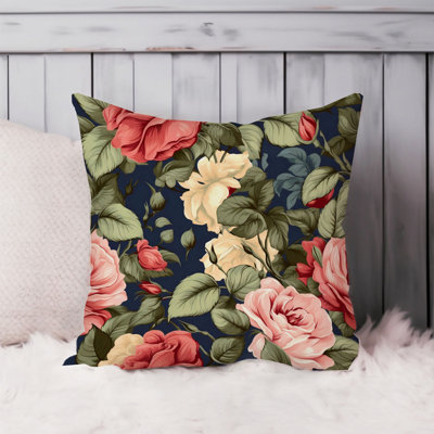 Floral Rose Flowers Pattern II Classic