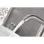 Robinet de salle de bain à poignée simple avec bonde escamotable (sans trop-plein)-121292334