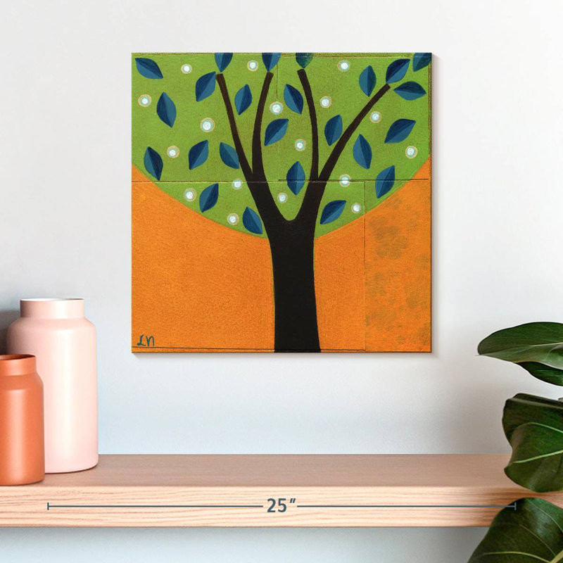 Harnek Tree I, 16" H x 16" W