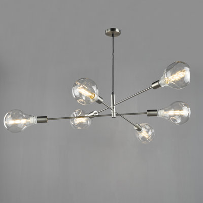 Aileen 6-Light Sputnik Chandelier