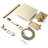 10Inch Shower, Rainfall System, Wall Mounted, Ceramic Disc, Balanced, Brushed Gold Surround Shower Head Design-121245088