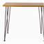 TABLE DE TABLE EN BOIS ET MÉTAL DENALI INDUSTRIAL