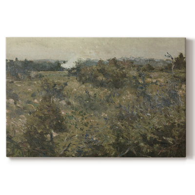 Paysages rétro-DCXLI -Galerie enveloppée Cavas