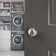 Delaney Hardware Bravura 906 Macon Knob Passage Lockset With Modern Round Trim Scratch Resistant Door Knob For Hallway/Office