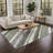 Machine Washable Indoor/Outdoor Huseby ACN2282 Stripes Rug-1886395196
