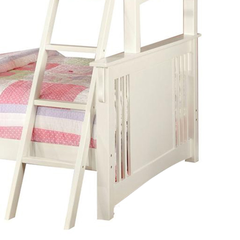 Hexham Kids Bunk Bed, Twin, White