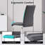 Faux Leather/Suede Upholstered Armless Dining Chair-243280536-245882855