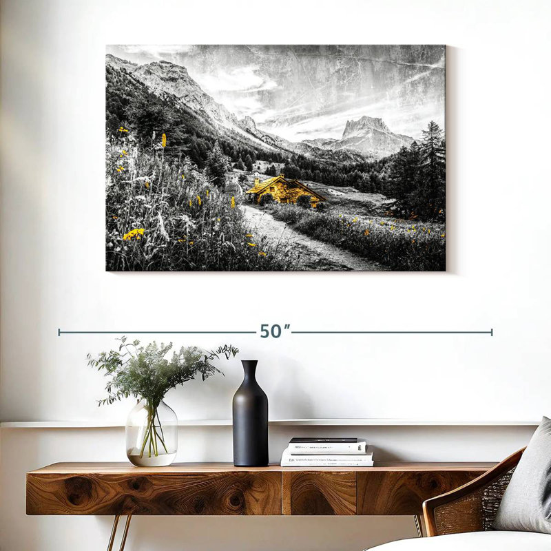 Nicci Alps Mountain Scenery Pop, 26" H x 39" W