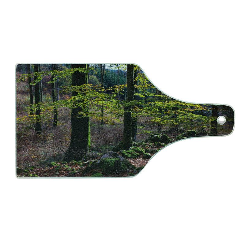 Planche à découper en verre trempé Ambesonne