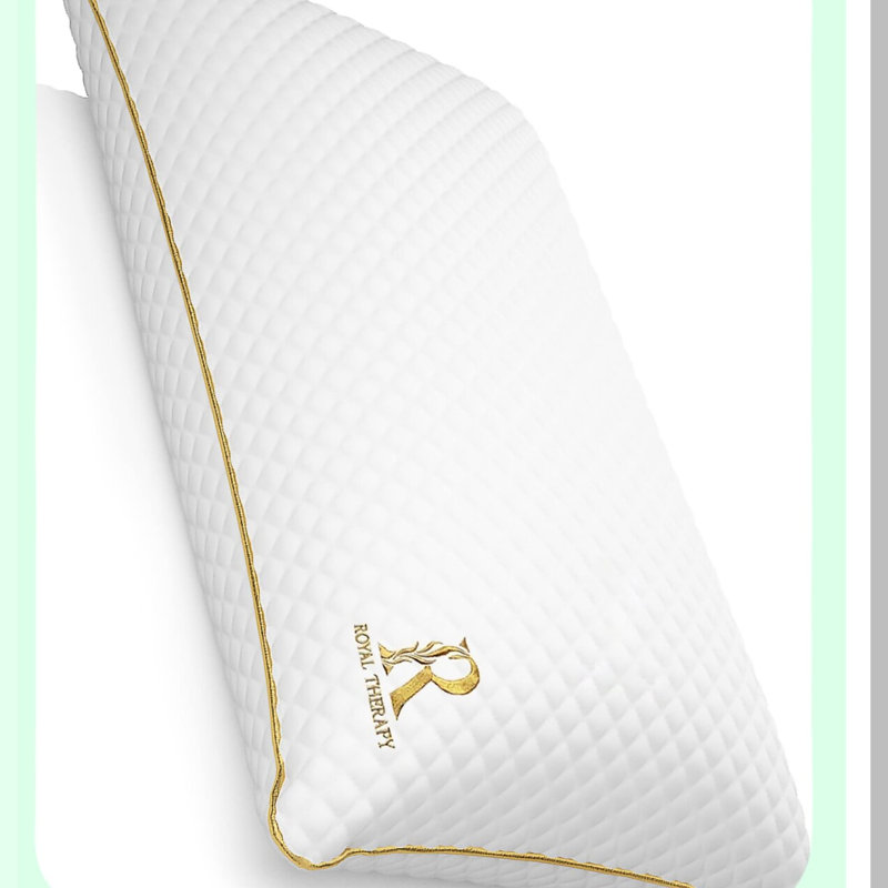 Rayon From Bamboo Memory Foam Contour Pillow - Orthopedic Neck & Shoulder Support, Adjustable Side Sleeper Pillow for Back, CertiPUR Certified
