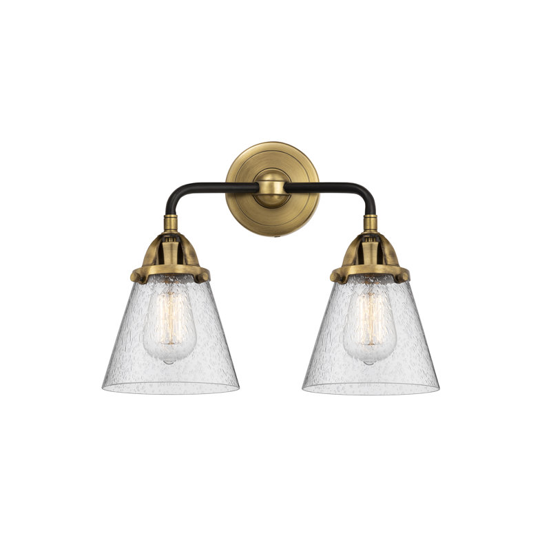 Shauna 2 - Light Vanity Light, Black Antique Brass, Incandescent