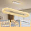 Lustre ovale moderne en cristal-269105028-269105144