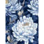Floral Wallpaper Modern Peel And Stick Navy Wall Mural
