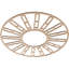 Médaillon de plafond en bois Hale-63412160-63412187