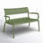 Ruta Paris 46'' Outdoor Bench-1557207477