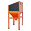 Armoire de sablage 60 gallons, armoire de sablage 40-120PSI avec support, sableuse en acier robuste avec pistolet et 4 buses en céramique pour la peinture, la teinture et l'élimination de la rouille