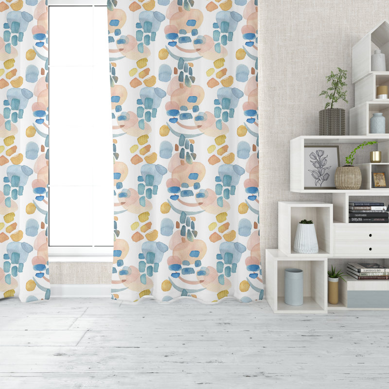 Jardins Room Darkening Curtain, 20" W x 61" L