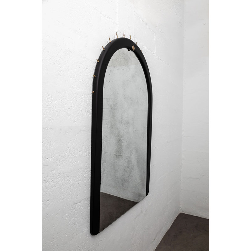 Sitiera Aged Solid Wood Mirror, Bronze