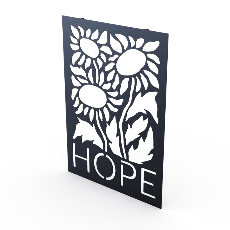 Plants & Flowers Wall Decor on Metal