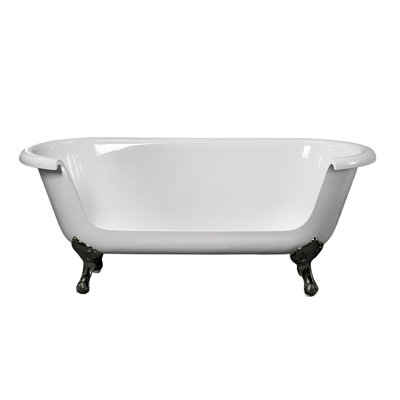 Acrylic 66 Inch Sofa Tub with 4 Legs
