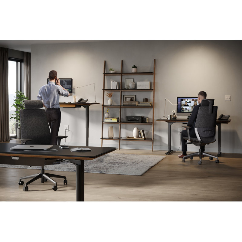 Coda Swivel Task Chair, Black