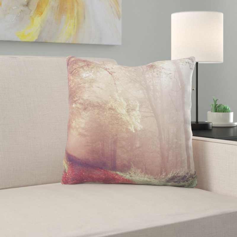 Microsuede Throw Pillow